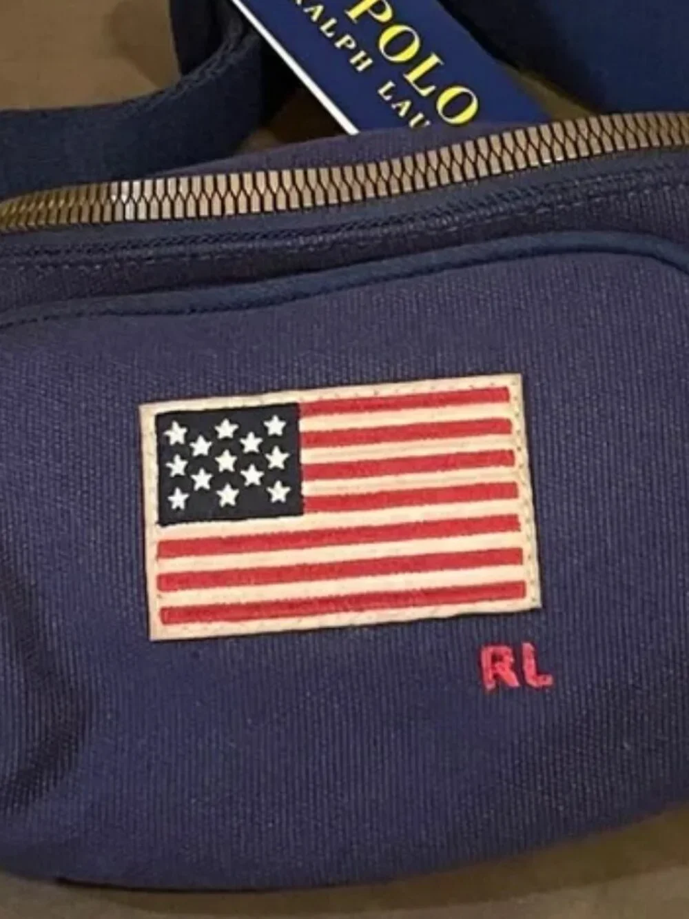 Polo Ralph Lauren Americana Belt Bag New with Tags